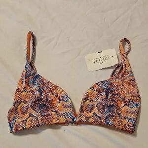 NWT Noize Multicolor Bikini Top XS